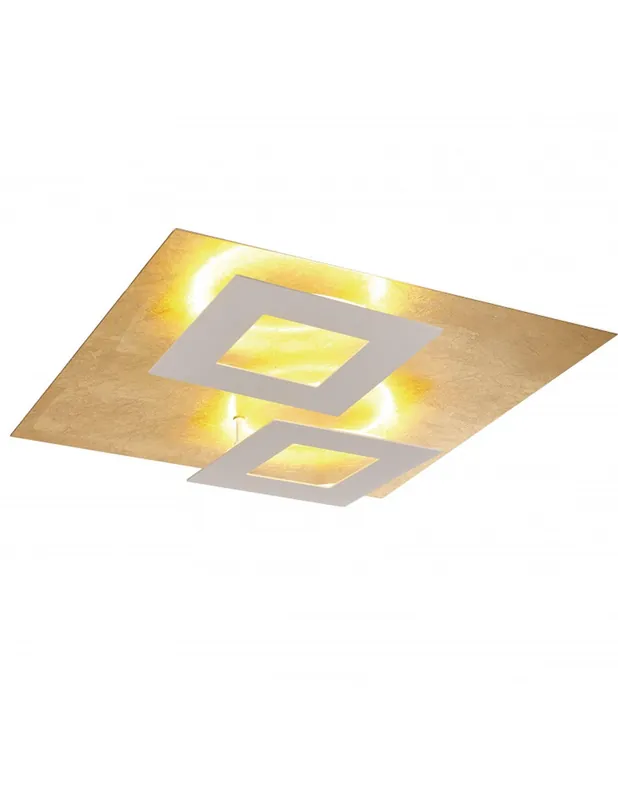 Súper Precio Mantra Dalia Plafón Blanco Oro Orientable