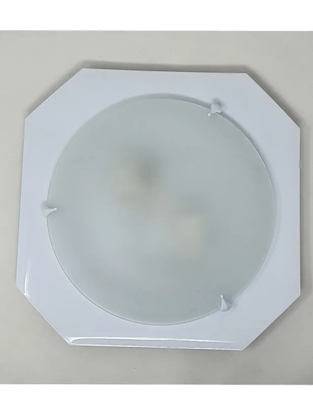 Plafón Blanco 2*E27 Nuevo Modelo