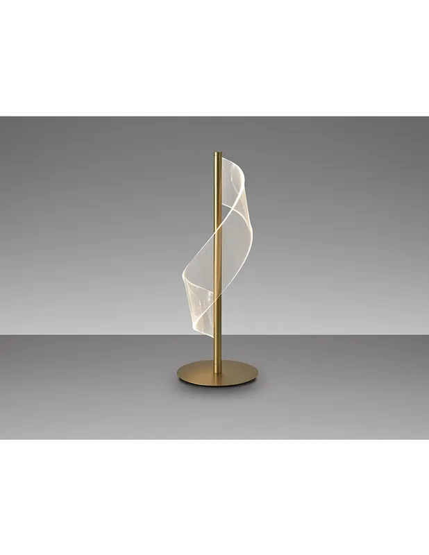 Auténtico Lámpara de Mesa Velas Led Oro Schuller