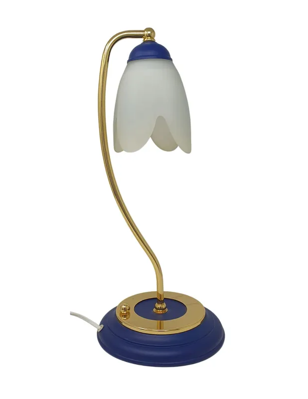 Lámpara de Sobremesa Azul Oro Nuevo Modelo