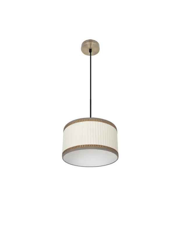 Precio De Fábrica Soprano Lámpara Cuero Beige 4 Tamaños