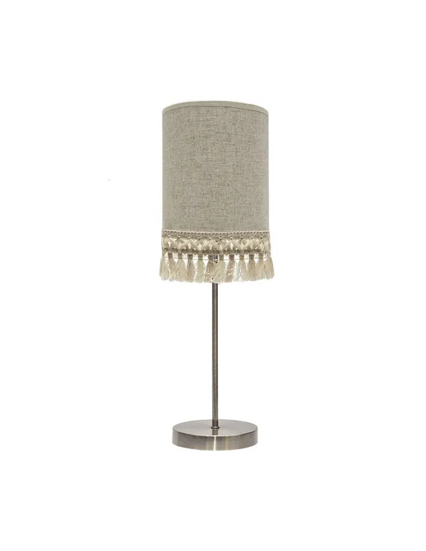 Imprescindible (Must-Have) Vera Sobremesa Cuero Pantalla Flecos