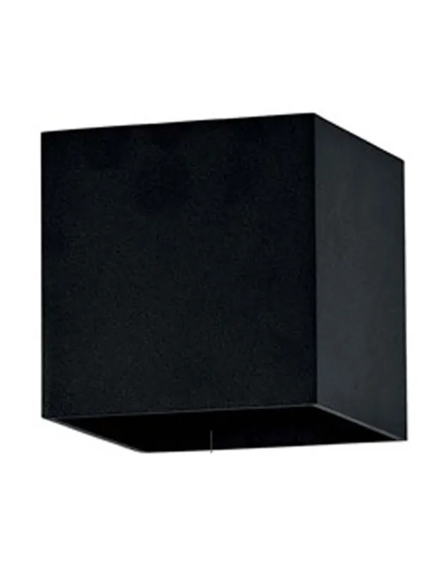 Aplique Moderno Negro Bombilla Reemplazable Novedad
