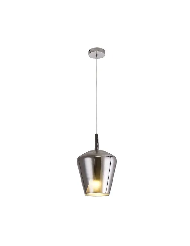 Elsa Lámpara Colgante 1 Luz Cromo Premium