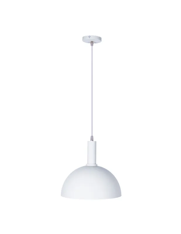 Lámpara Colgante Metal de 30 Blanco Promoción