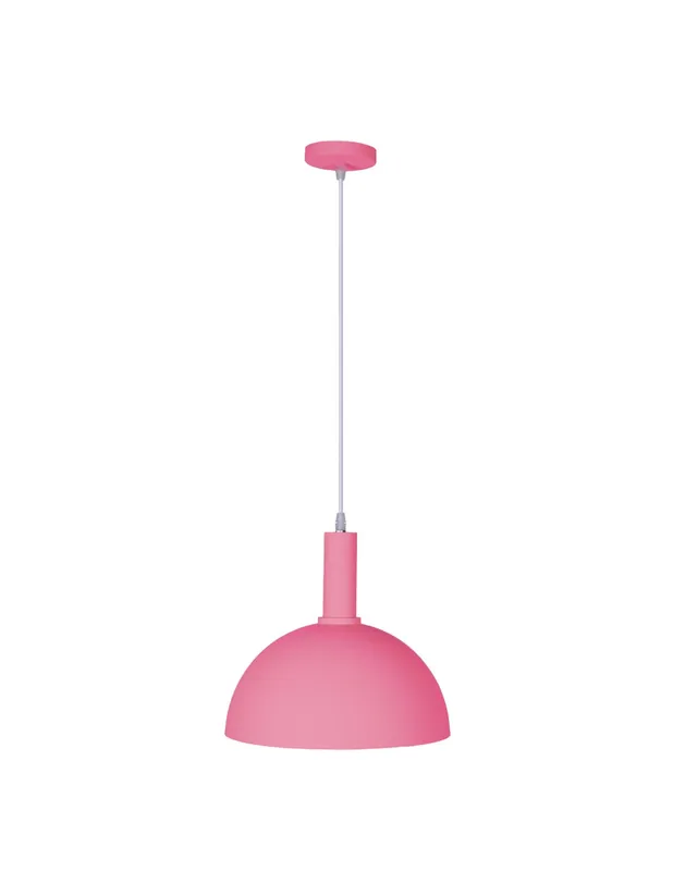 Lámpara Colgante Metal de 30 Rosa No Te Lo Pierdas