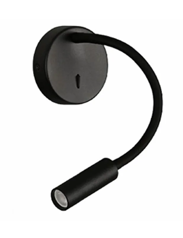 Comprar En Línea Aplique Flexible Led Negro Bombilla Sustituible