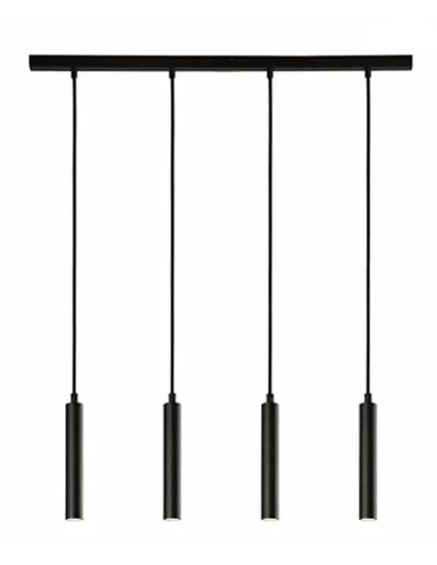 Stock Limitado Lámpara Lineal con 4 Cilindros 22 cm para Bombilla
