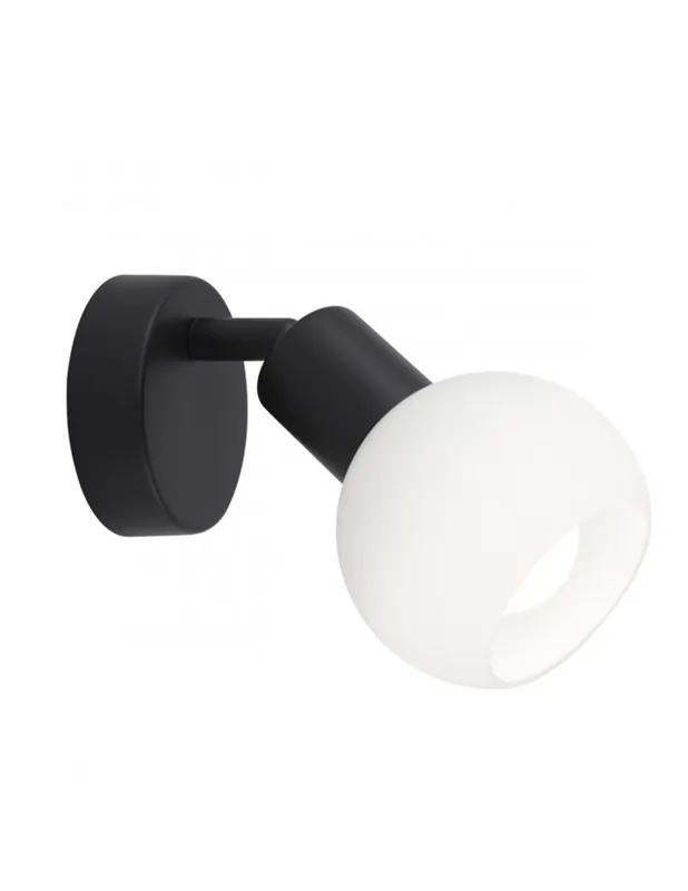 Foco 1 Luz Orientable Negro Barato
