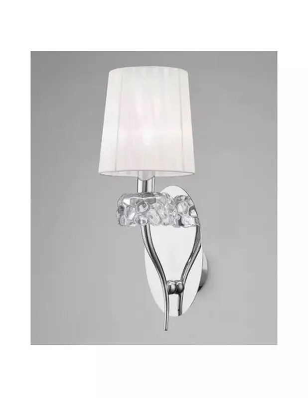 Aplique Cromo 1 Luz Loewe Rebajas