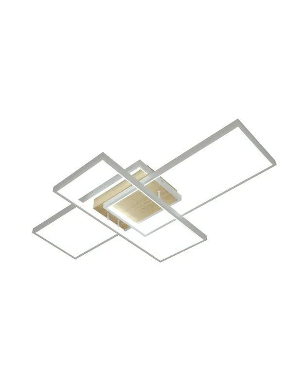 Envío Exprés Plafón Dimable Blanco y Madera