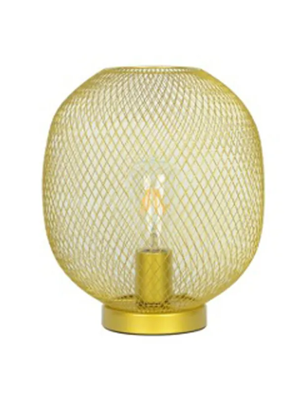 Oferta Especial Lámpara de Mesa Varilla Dorado