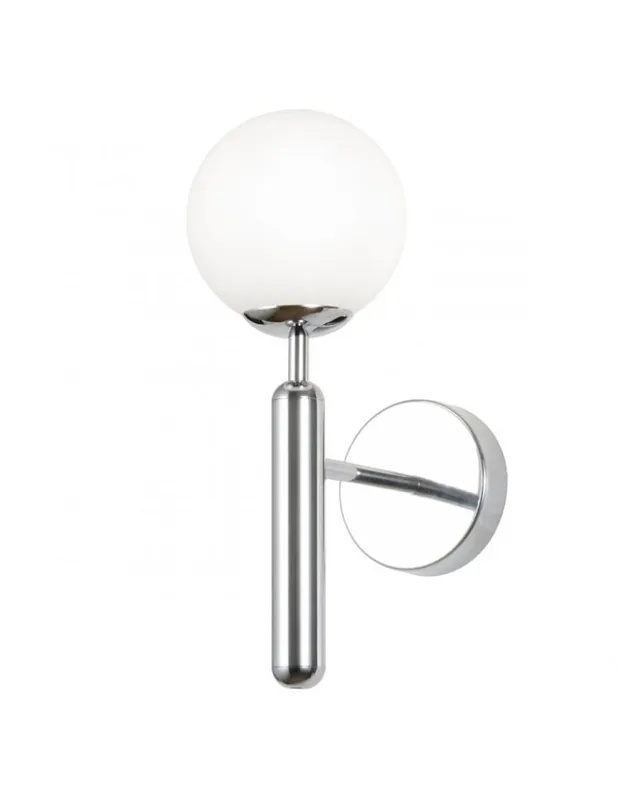 Aplique Bola Cristal Opal y Metal Cromado Venta Final