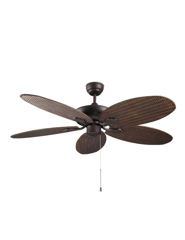 Compra Ahora Ventilador Phuket Marrón