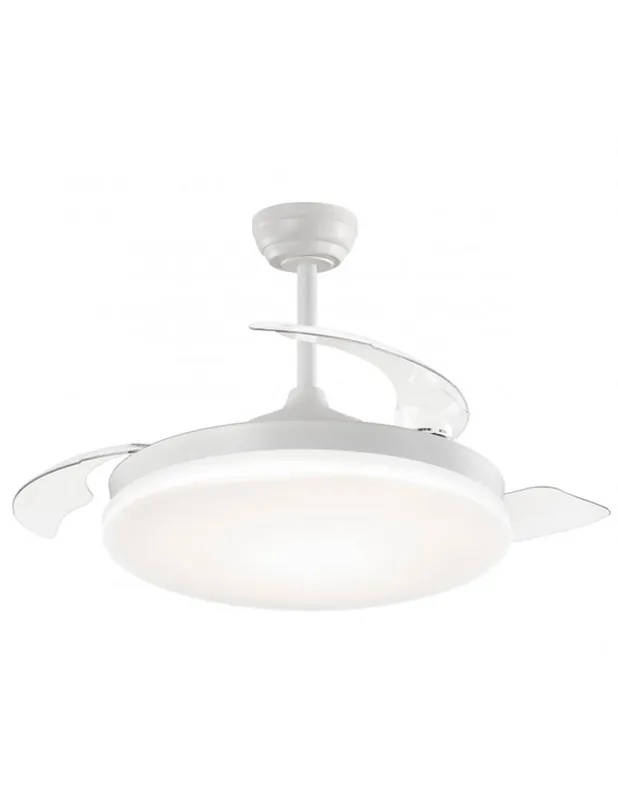 Últimas Unidades Mini Malta Ventilador de Techo Pequeño Blanco