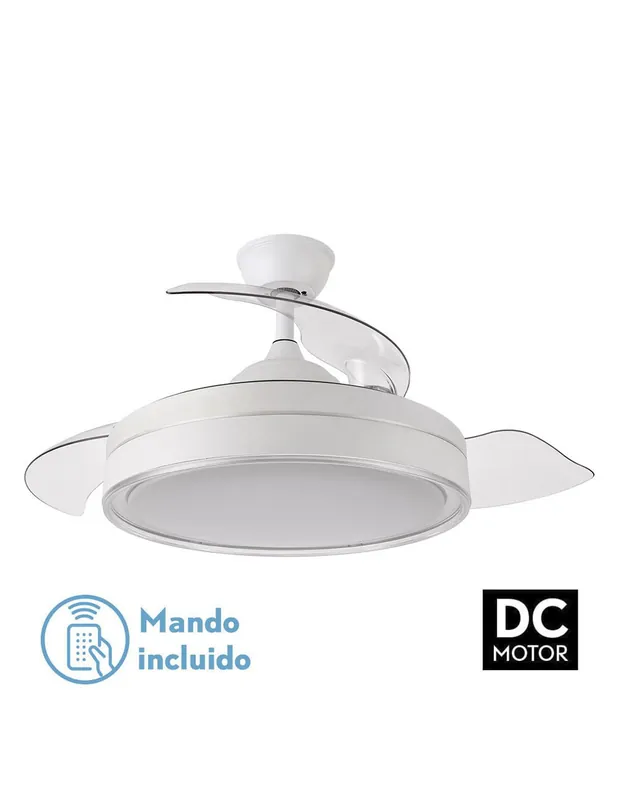 A Buen Precio Fabrilamp Criador Ventilador Blanco