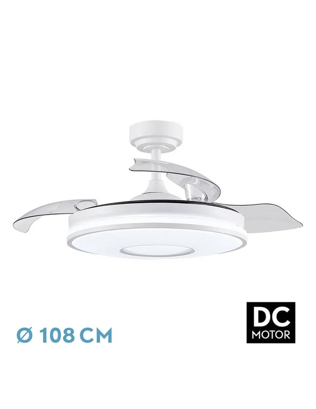 Dani Ventilador Fabrilamp Blanco Gran Oferta