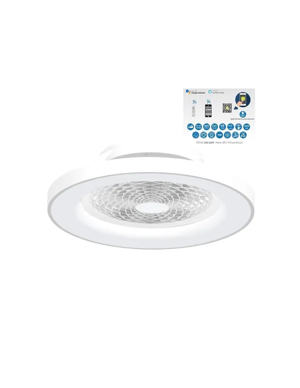 Comprar En Línea Ventilador Tibet Mantra APP compatible con Google Assistant y Amazon Alexa