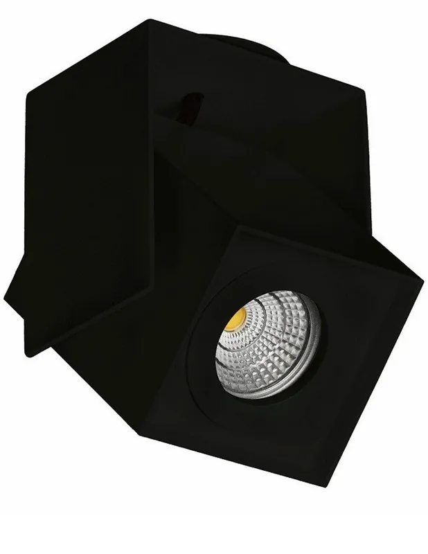 Descuento Empotrable Negro Basculante Cuadrado