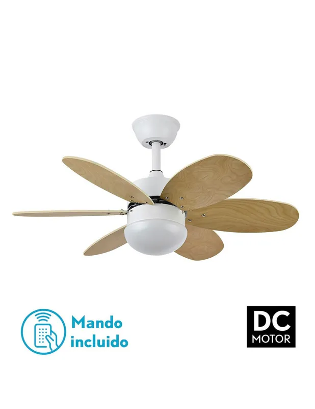 Alves Ventilador de Techo Motor DC Fabrilamp Original