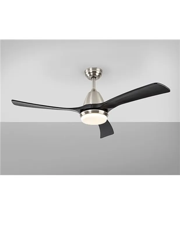 Ventilador Alisios Níquel Negro Alta Calidad