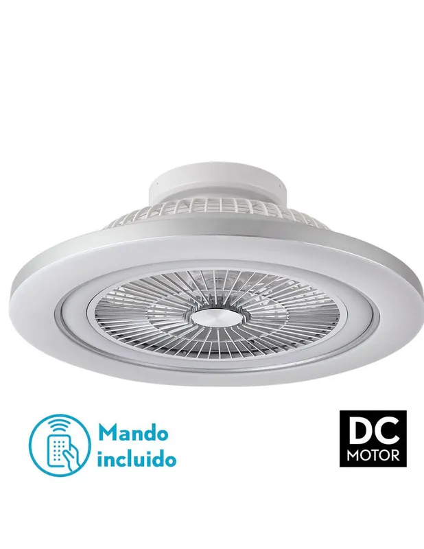 Precio Bajo Mato Fabrilamp Ventilador de Techo Níquel