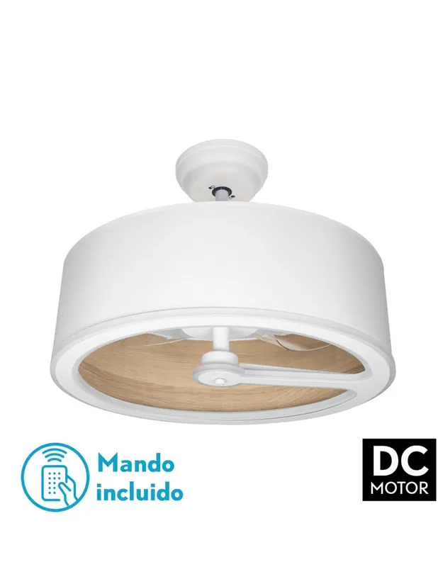 Tatiana Fabrilamp Ventilador Madera Clara Envío Gratis