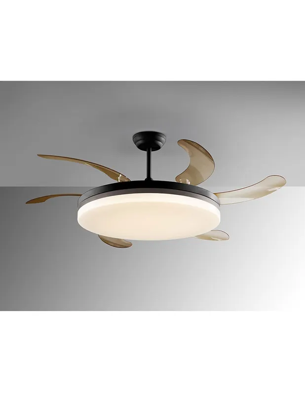 Ventilador LED Vento Maxi Negro 150 CM Schuller Garantía De Devolución De Dinero