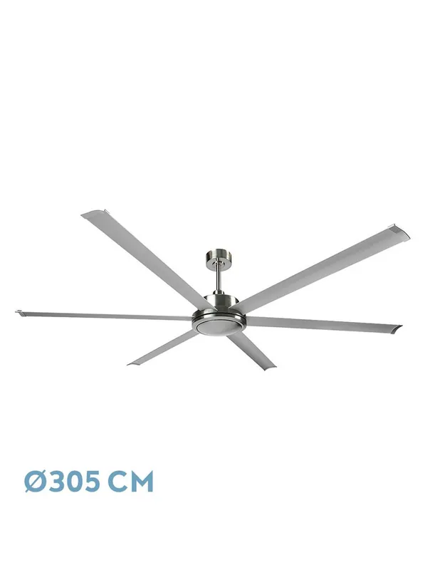 Solo Por Tiempo Limitado Sansón Níquel Grande Ventilador DC con Mando