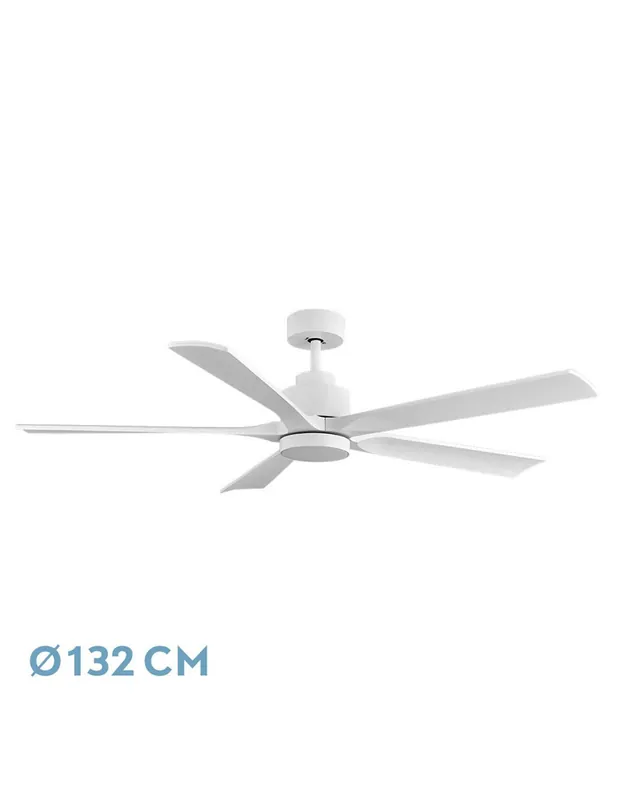 Cairo Lámpara Ventilador con Luz Blanco Oferta De Temporada