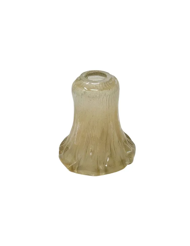 A Buen Precio Tulipa Cristal Beige Brillo Grande