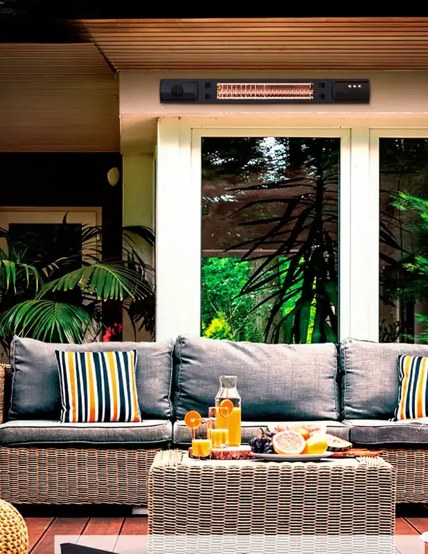 Estufa de Exterior con Altavoces Bluetooth Solo Hoy