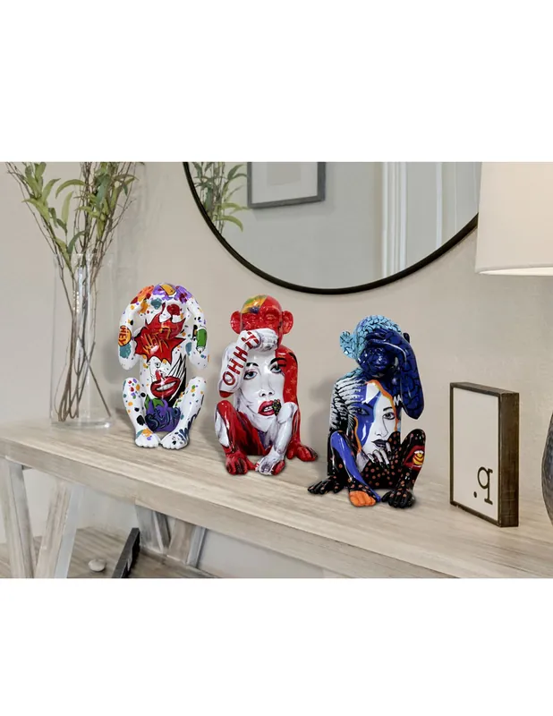 Precio Rebajado Monos Sabios Set 3 Figuras Schuller