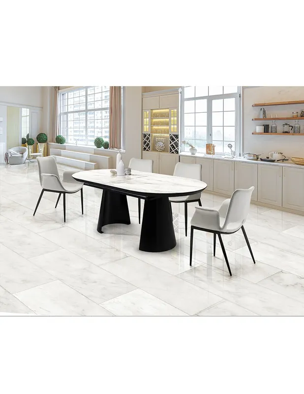 Capri Mesa Comedor Mármol Extensible Schuller Barato