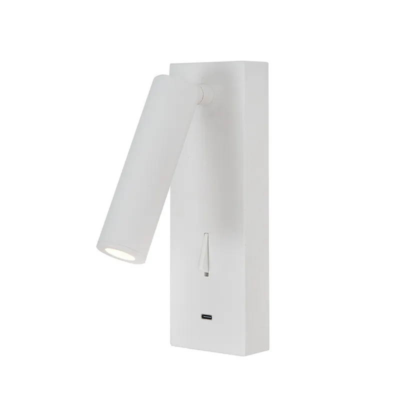 APLIQUE LECTOR LED 3W TARIFA III BLANCO TYPE-C CARGADOR Ordenar Ahora Mismo