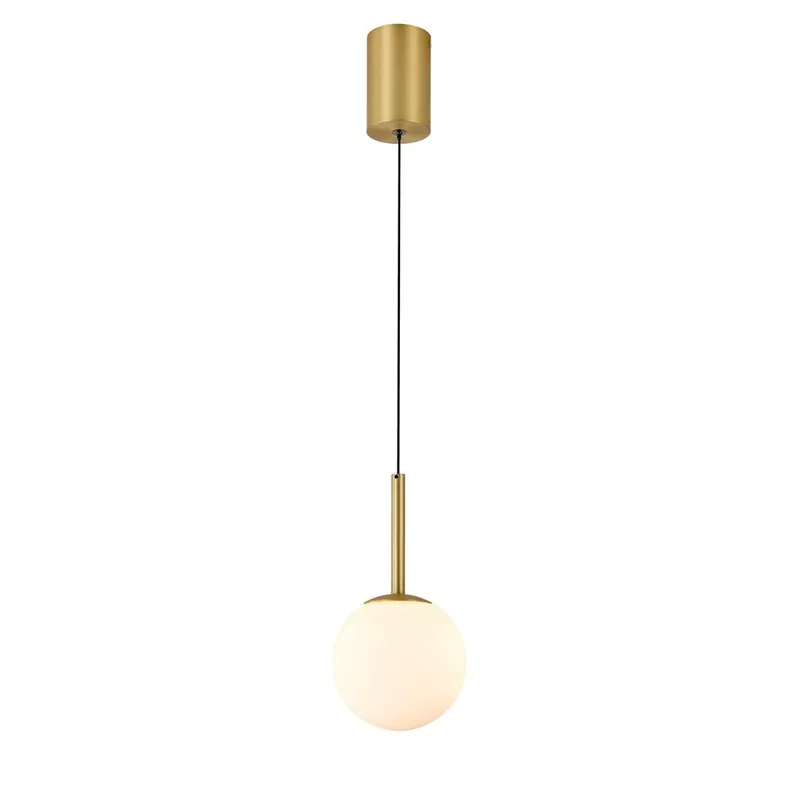 Promoción Exclusiva COLGANTE LED 9W PUEBLA ORO SATINADO