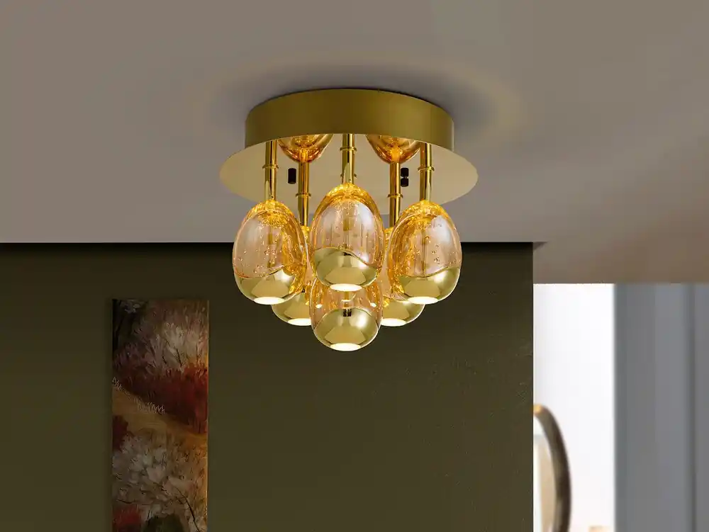 Premium ROCIO PLAFON 6L ORO DIMABLE