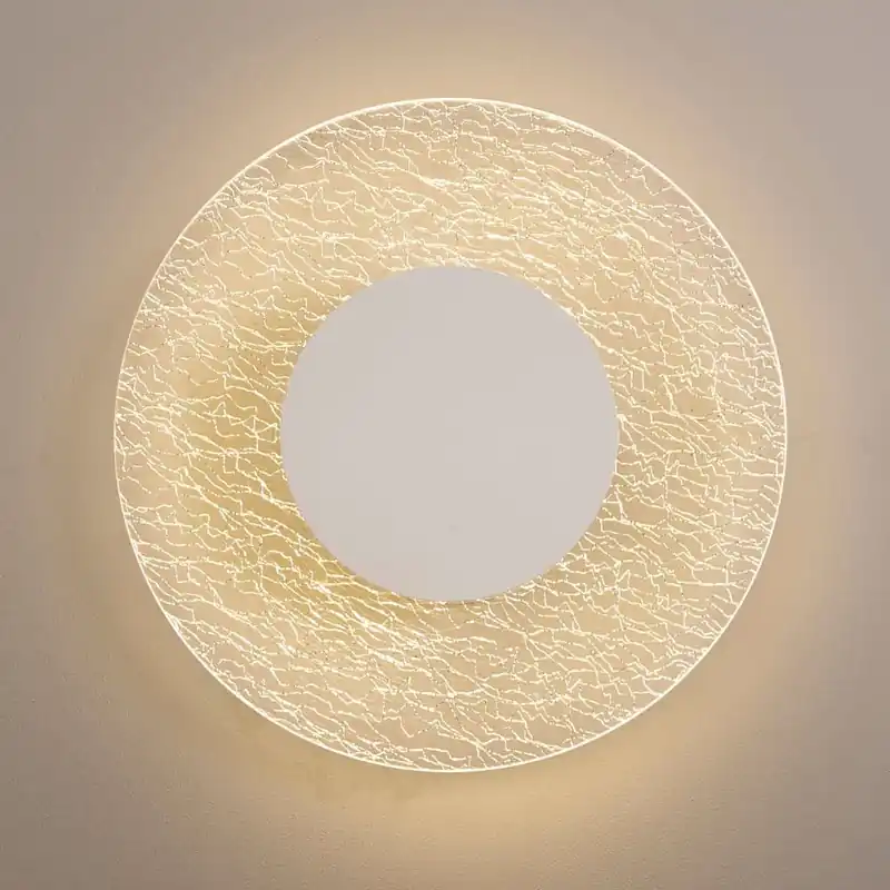 APLIQUE LED 30W  JEWEL BLANCO Artesanal