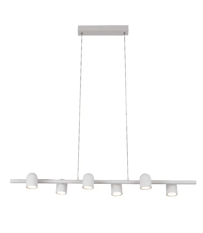 Promoción Exclusiva LAMPARA LINEAL 6 LUCES IOS BLANCO
