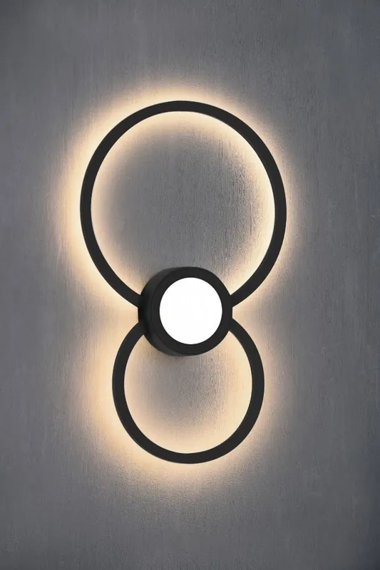 APLIQUE LED 24W MURAL BLACK Compra Hoy