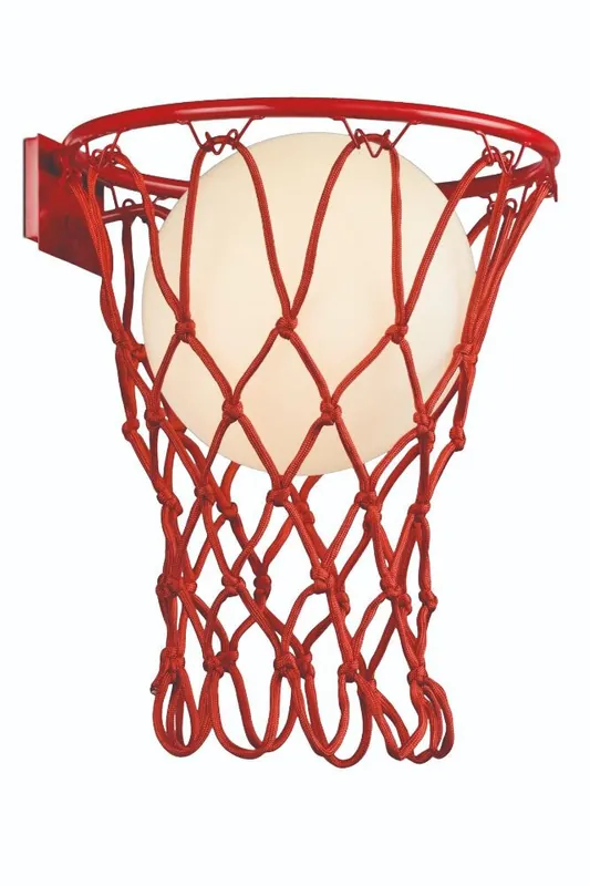 Profesional APLIQUE BASKETBALL ROJO