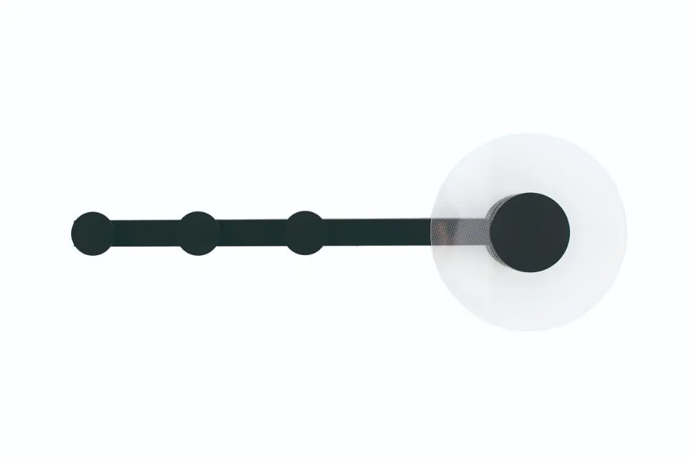 APLIQUE/PERCHERO VENUS LED NEGRO Tendencia