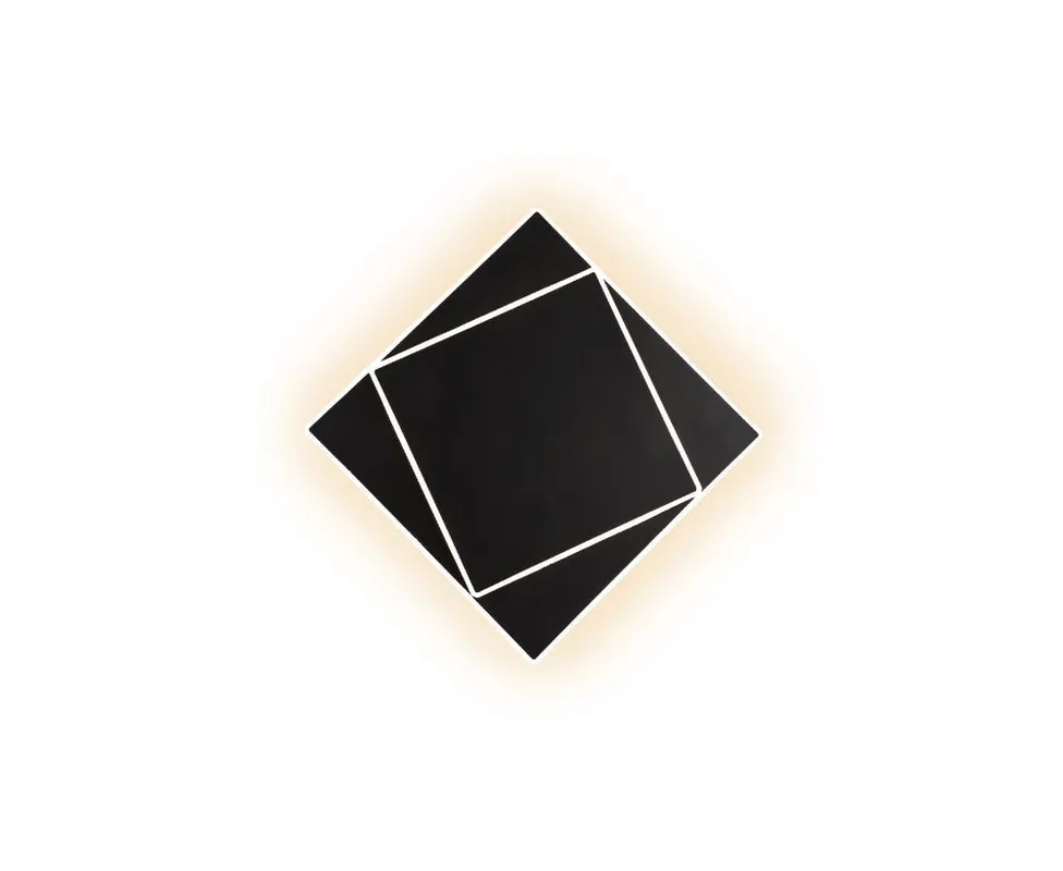APLIQUE LED 18W NEGRO DAKLA Precio Económico
