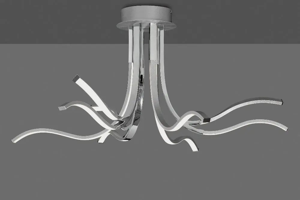 Solo Hoy LAMPARA CONVERTIBLE / SEMIPLANFON LED 60W 3000K CORINTO