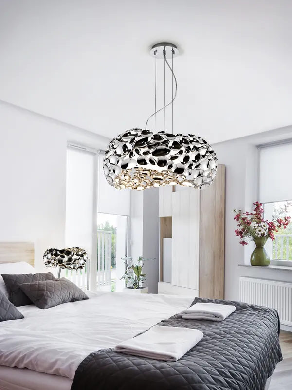 Bestseller LAMPARA 5L·NARISA· Ø47 CROMO