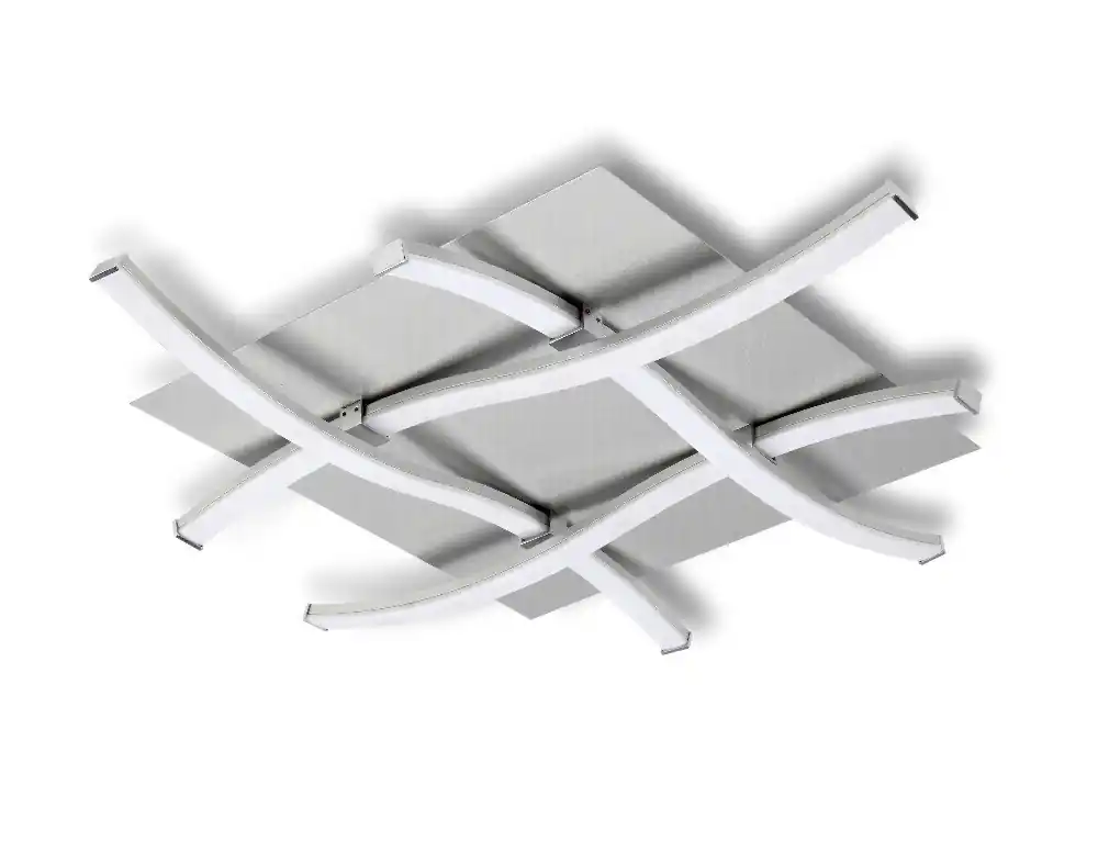 Solo Hoy PLAFON - DIMABLE NUR PLATA/CROMO