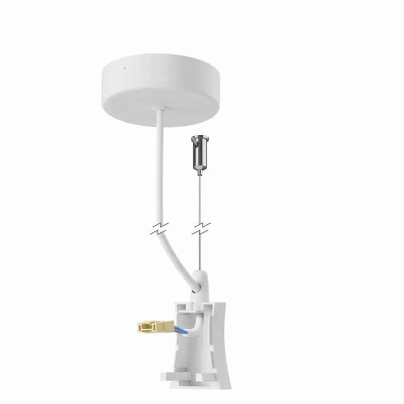 TAPA LATERAL BLANCA CON CABLE ALIMENTACION Y FLORON HANOK MODULAR BLANCO Marca Reconocida