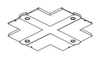 Última Oportunidad PLACA CUBRIR NEGRA  PARA XTS342/XTS352