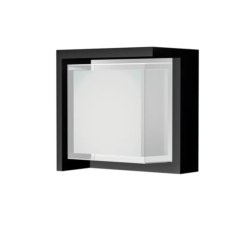 APLIQUE EXTERIOR CREEK NEGRO LED 15W CCT Ocasión Especial