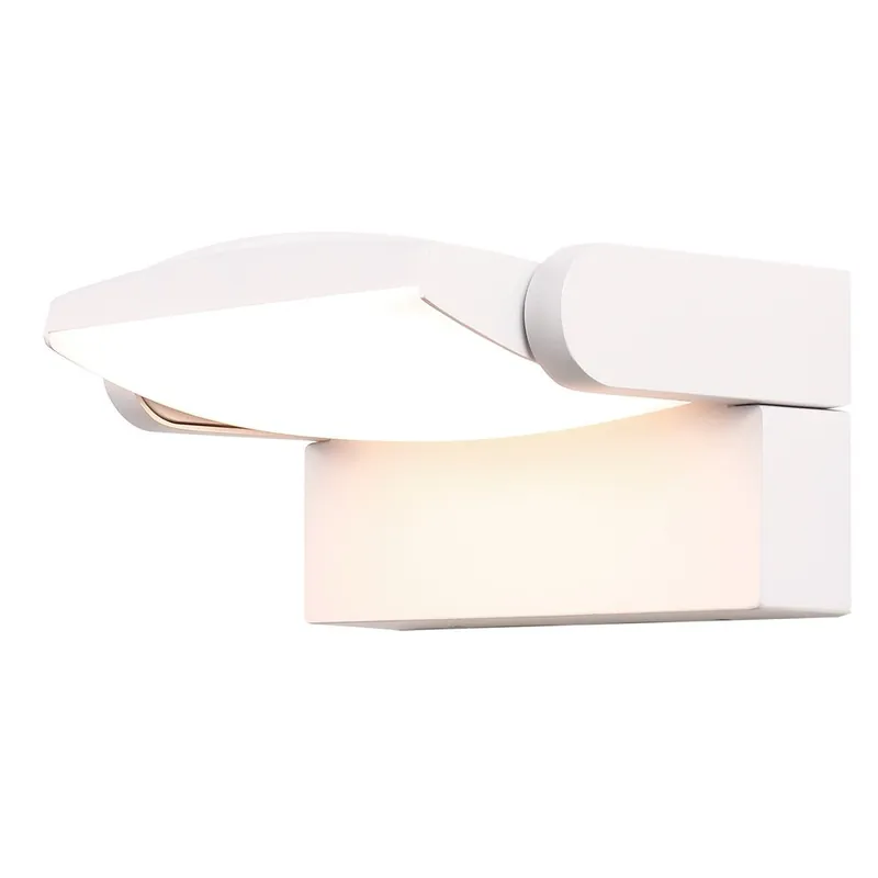 APLIQUE LED 12W HOOD BLANCO Hecho A Mano